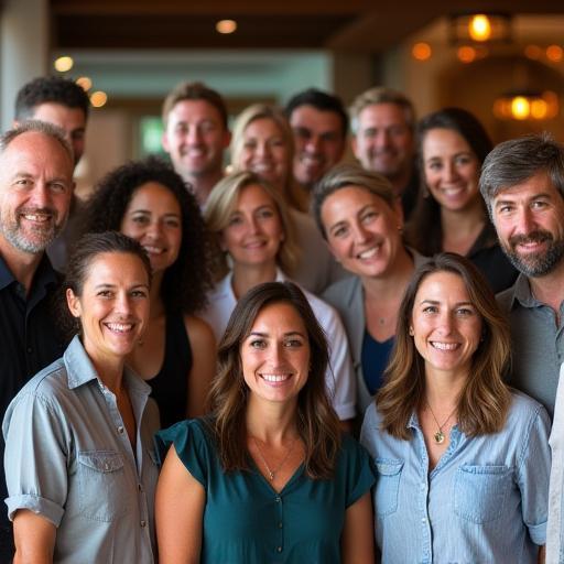 Full Southern Seas team smiling